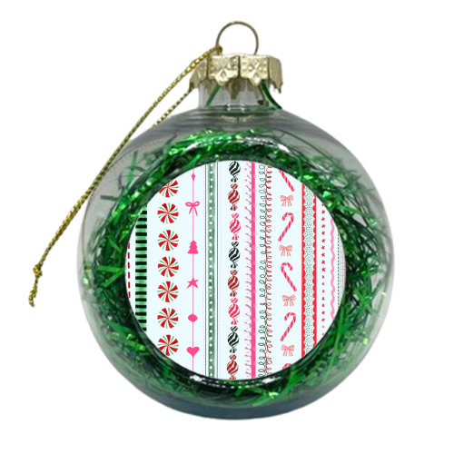 Festive - xmas bauble by Yaz Raja