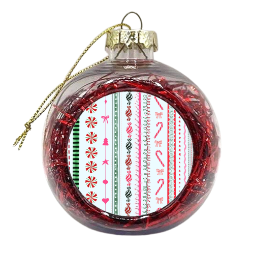 Festive - xmas bauble by Yaz Raja