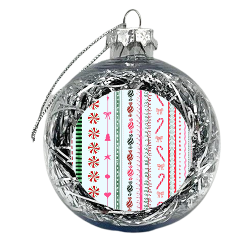 Festive - xmas bauble by Yaz Raja