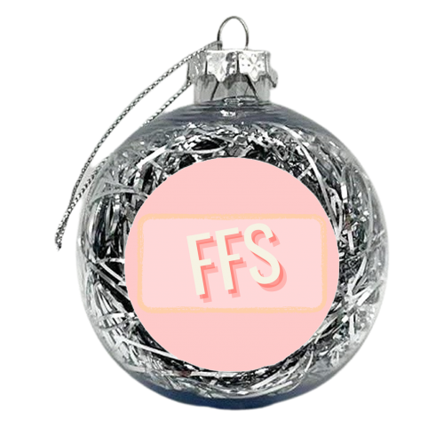 FFS - xmas bauble by Proper Job Studio
