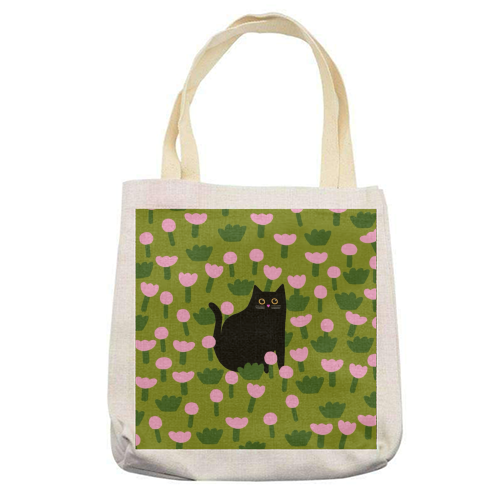 Field Of Flowers - printed canvas tote bag by The Paper Tail