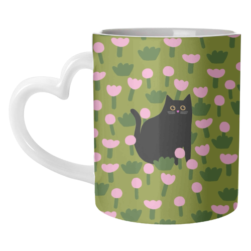 Field Of Flowers - unique mug by The Paper Tail