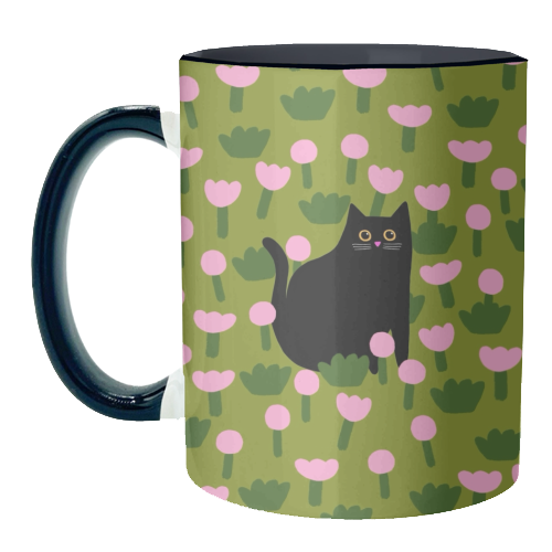 Field Of Flowers - unique mug by The Paper Tail