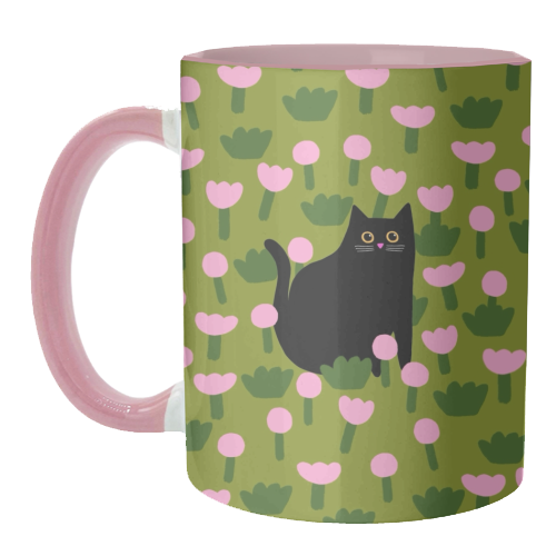Field Of Flowers - unique mug by The Paper Tail