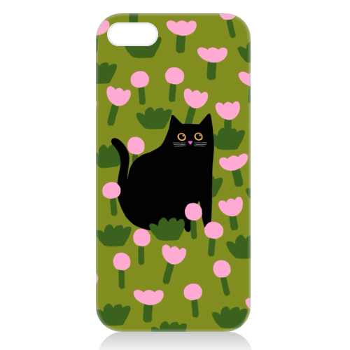 Field Of Flowers - unique phone case by The Paper Tail