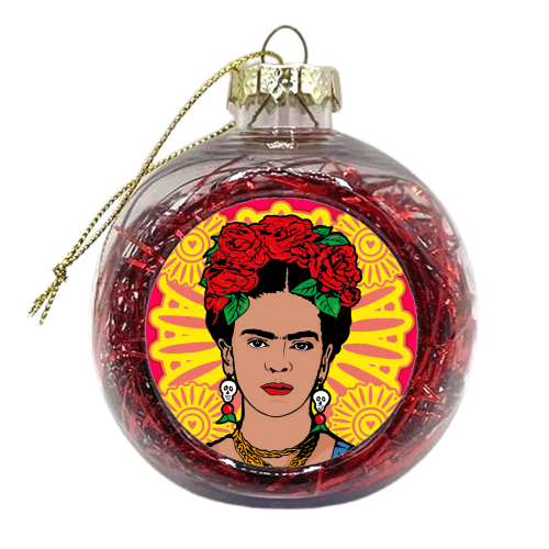 Fierce like Frida - xmas bauble by Bite Your Granny