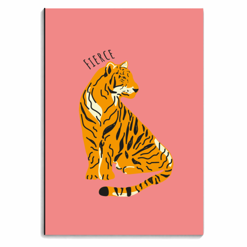Fierce - personalised A4, A5, A6 notebook by Laura Lonsdale