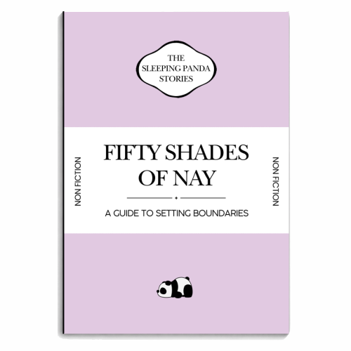 FIFTY SHADES OF NAY - personalised A4, A5, A6 notebook by Ms Doodle