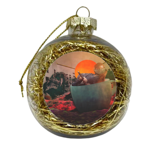 fight the sun - xmas bauble by ijoiskandar