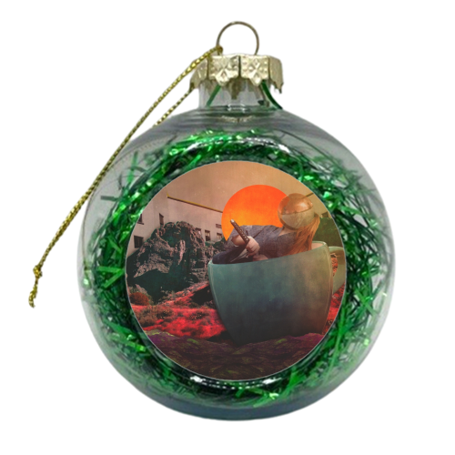 fight the sun - xmas bauble by ijoiskandar