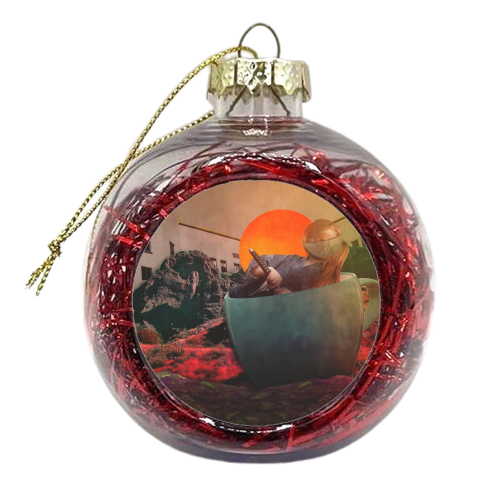 fight the sun - xmas bauble by ijoiskandar