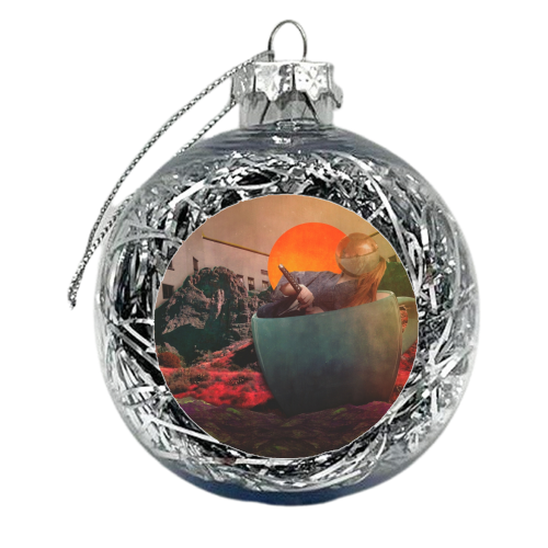 fight the sun - xmas bauble by ijoiskandar