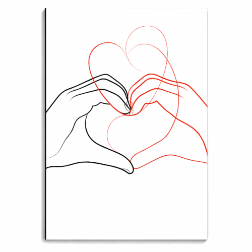 Finding Love In Familiar Places - personalised A4, A5, A6 notebook by Adam Regester