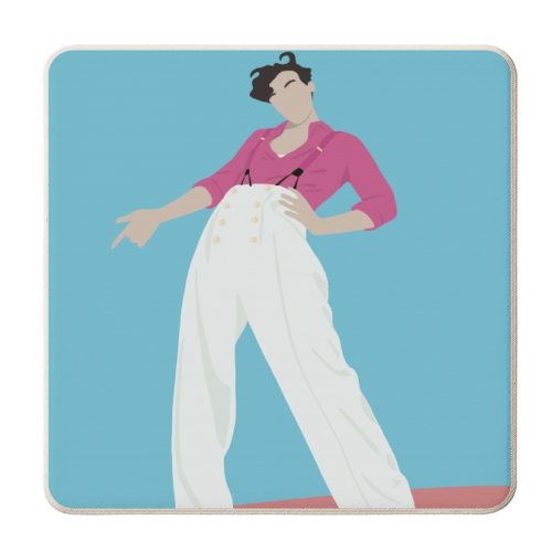 Fine Line - personalised beer coaster by Cheryl Boland