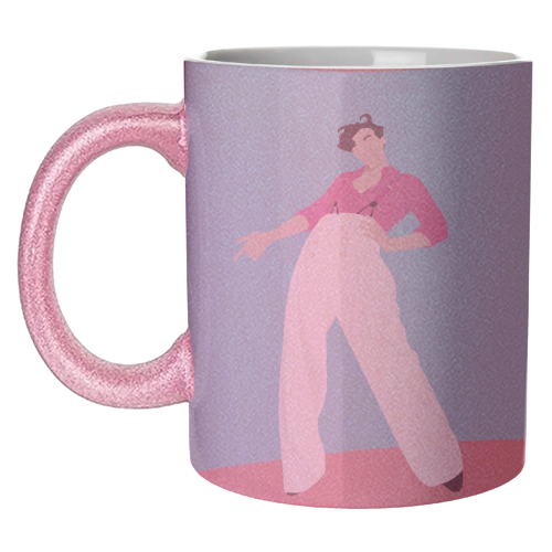 Fine Line - unique mug by Cheryl Boland
