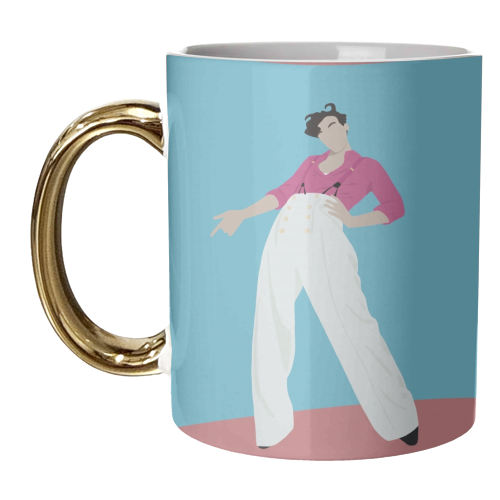 Fine Line - unique mug by Cheryl Boland
