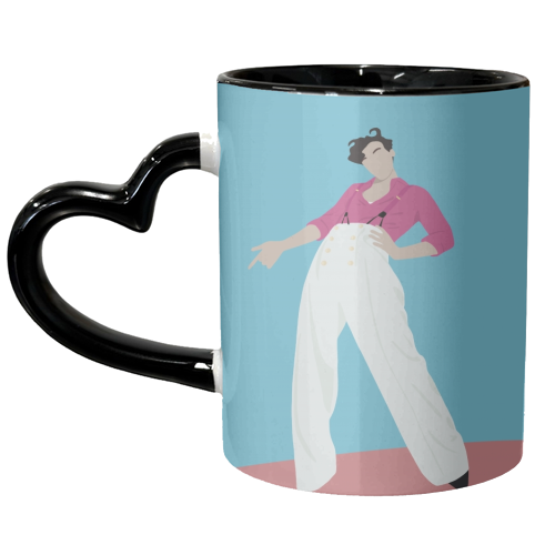 Fine Line - unique mug by Cheryl Boland