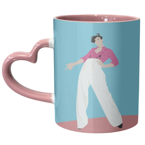 Fine Line - unique mug by Cheryl Boland