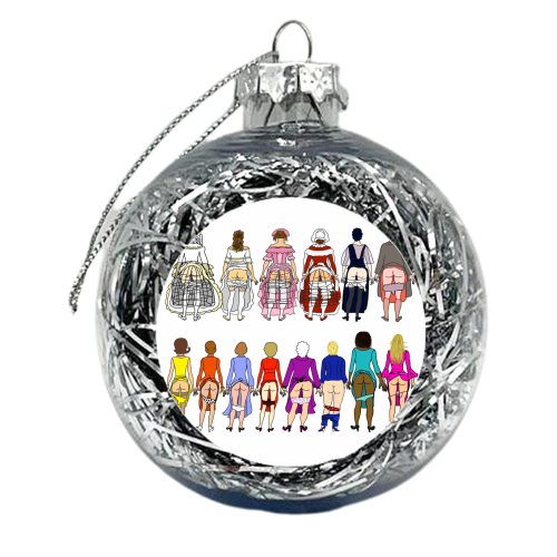 First Lady Butts - xmas bauble by Notsniw Art