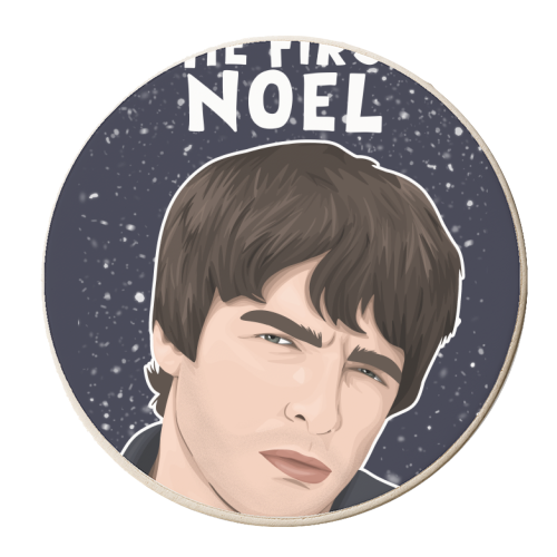 First Noel - personalised beer coaster by Pink and Pip