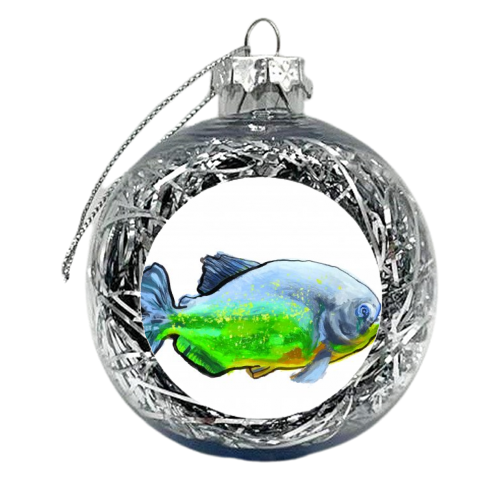 Fish - xmas bauble by Loren Harrison