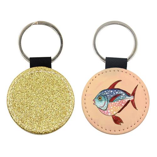 Fish Illustration - keyring by The Queer Store