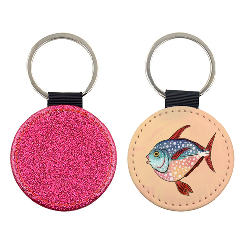 Fish Illustration - keyring by The Queer Store