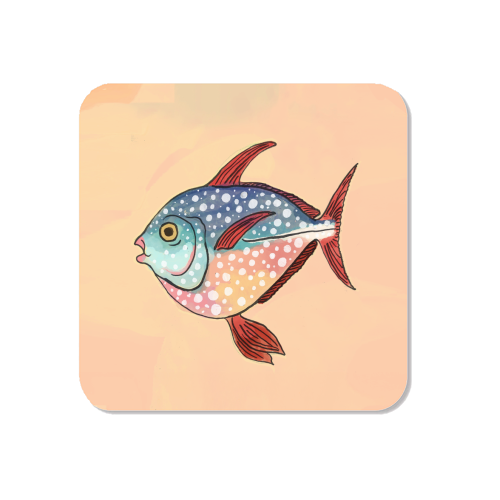 Fish Illustration - Magnet by The Queer Store