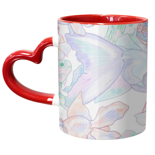fishtank - unique mug by grace williams