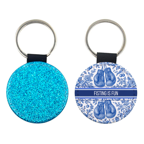 Fisting is fun - keyring by Lilly Rose