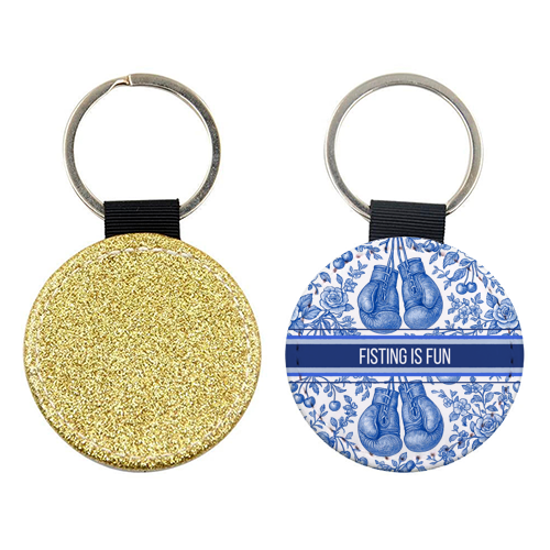 Fisting is fun - keyring by Lilly Rose