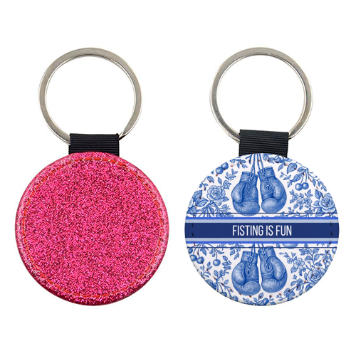 Fisting is fun - keyring by Lilly Rose