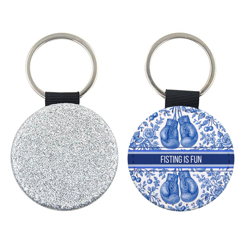Fisting is fun - keyring by Lilly Rose