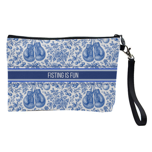 Fisting is fun - pretty makeup bag by Lilly Rose