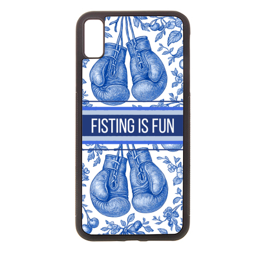Fisting is fun - stylish phone case by Lilly Rose