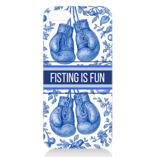 Fisting is fun - unique phone case by Lilly Rose