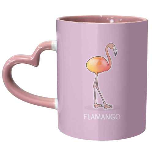 Flamango - unique mug by Carl Batterbee