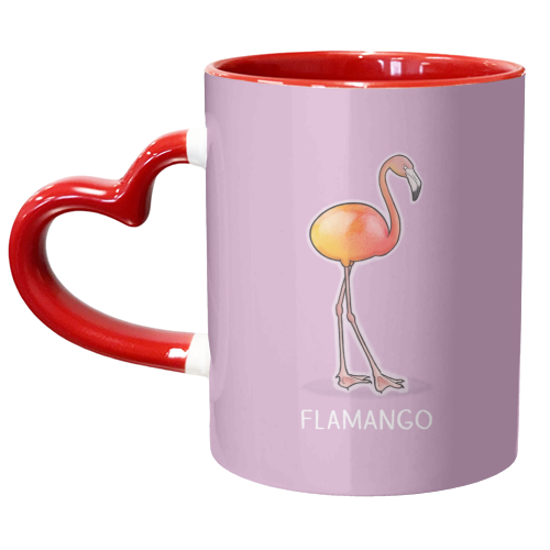Flamango - unique mug by Carl Batterbee