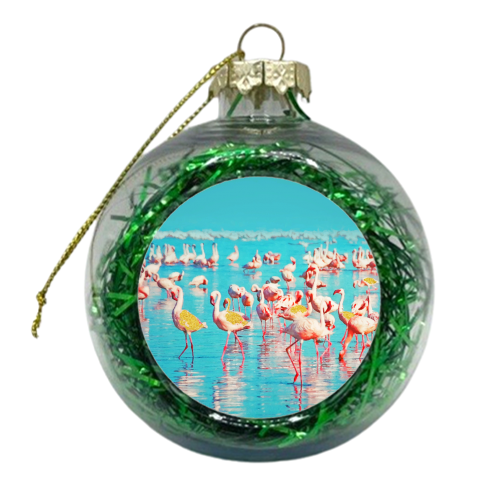Flamboyance - xmas bauble by Uma Prabhakar Gokhale