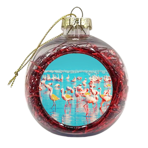 Flamboyance - xmas bauble by Uma Prabhakar Gokhale