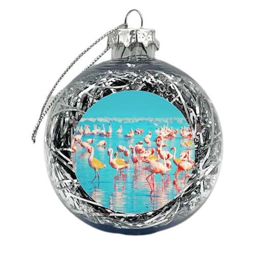 Flamboyance - xmas bauble by Uma Prabhakar Gokhale