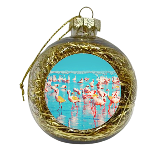 Flamboyance - xmas bauble by Uma Prabhakar Gokhale