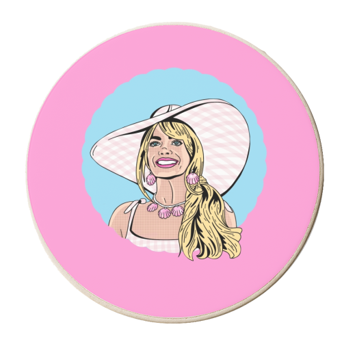 FLAT FEET - personalised beer coaster by Wallace Elizabeth