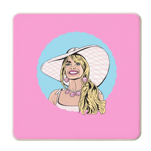 FLAT FEET - personalised beer coaster by Wallace Elizabeth