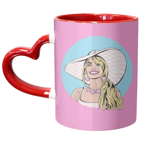 FLAT FEET - unique mug by Wallace Elizabeth