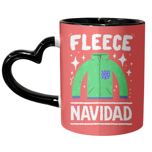 Fleece Navidad - unique mug by Matt Joyce