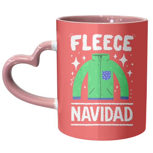 Fleece Navidad - unique mug by Matt Joyce