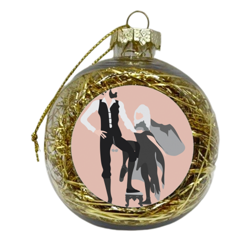 Fleetwood Mac Rumours Pink - xmas bauble by Move Studio