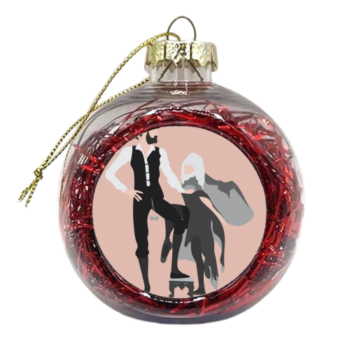 Fleetwood Mac Rumours Pink - xmas bauble by Move Studio