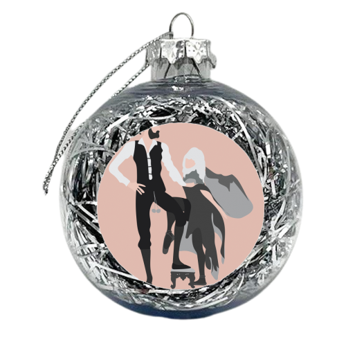 Fleetwood Mac Rumours Pink - xmas bauble by Move Studio